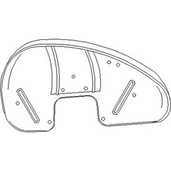 Aftermarket LH Left Hand Fender Fits Allis Chalmers Tractor WD WD45 70224935 - main